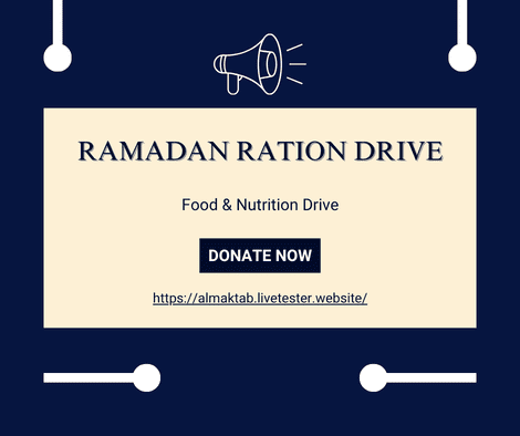 Ramadan Ration Drive welfare program